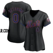 Adam Ottavino Women's New York Mets Black Limited Alternate Jersey