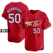 Adam Wainwright Men's St. Louis Cardinals Red Limited 2024 City Connect Jersey