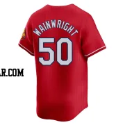 Adam Wainwright Men's St. Louis Cardinals Red Limited 2024 City Connect Jersey