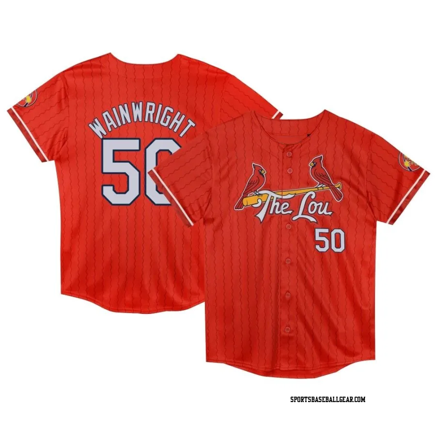 Adam Wainwright Toddler St. Louis Cardinals Red Limited Preschool 2024 City Connect Jersey