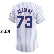 Adbert Alzolay Men's Chicago Cubs White Elite Home Jersey