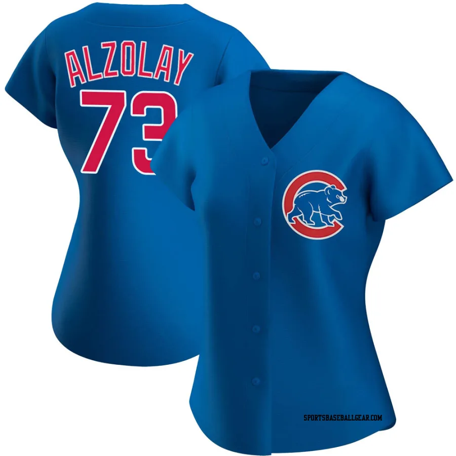 Adbert Alzolay Women's Chicago Cubs Royal Replica Alternate Jersey