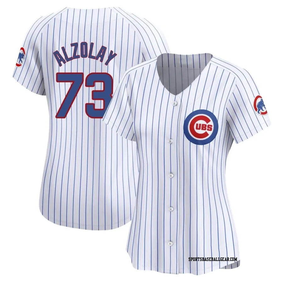 Adbert Alzolay Women's Chicago Cubs White Limited Home Jersey