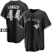 Addison Barger Men's Toronto Blue Jays Black/White Replica Jersey