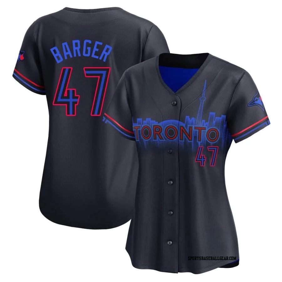 Addison Barger Women's Toronto Blue Jays Black Limited 2024 City Connect Jersey