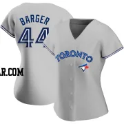 Addison Barger Women's Toronto Blue Jays Gray Authentic Road Jersey