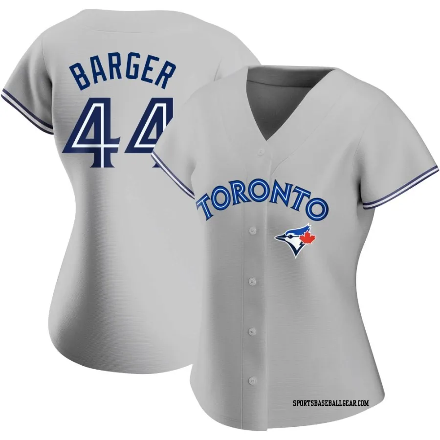 Addison Barger Women's Toronto Blue Jays Gray Authentic Road Jersey