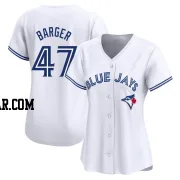 Addison Barger Women's Toronto Blue Jays White Limited Home Jersey