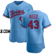 Addison Reed Men's Minnesota Twins Light Blue Authentic Alternate Jersey