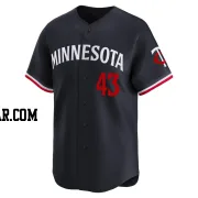 Addison Reed Men's Minnesota Twins Navy Limited Alternate Jersey