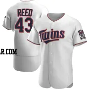 Addison Reed Men's Minnesota Twins White Authentic Home Jersey