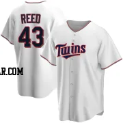 Addison Reed Men's Minnesota Twins White Replica Home Jersey