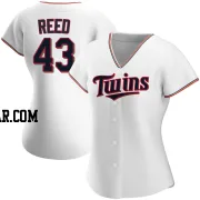 Addison Reed Women's Minnesota Twins White Authentic Home Jersey