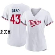 Addison Reed Women's Minnesota Twins White Authentic Home Jersey