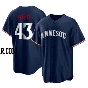 Addison Reed Youth Minnesota Twins Navy Replica Alternate Jersey