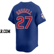 Addison Russell Men's Chicago Cubs Royal Limited Alternate Jersey