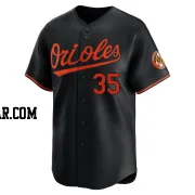 Adley Rutschman Men's Baltimore Orioles Black Limited Alternate Jersey