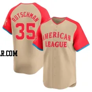 Adley Rutschman Men's Baltimore Orioles Cream Limited American League 2024 All-Star Game Jersey