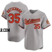 Adley Rutschman Men's Baltimore Orioles Gray Limited Road Jersey