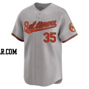 Adley Rutschman Men's Baltimore Orioles Gray Limited Road Jersey