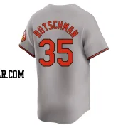 Adley Rutschman Men's Baltimore Orioles Gray Limited Road Jersey