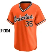 Adley Rutschman Men's Baltimore Orioles Orange Limited Cooperstown Collection Jersey