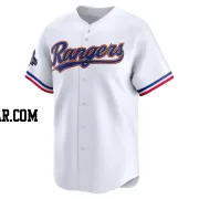 Adolis Garcia Men's Texas Rangers Gold Limited White 2024 Collection Jersey