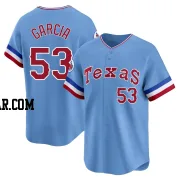 Adolis Garcia Men's Texas Rangers Light Blue Limited Cooperstown Collection Jersey