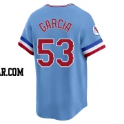 Adolis Garcia Men's Texas Rangers Light Blue Limited Cooperstown Collection Jersey