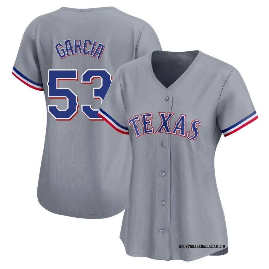 Adolis Garcia Women's Texas Rangers Gray Limited Away Jersey