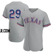 Adrian Beltre Men's Texas Rangers Gray Authentic Road Jersey