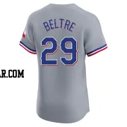 Adrian Beltre Men's Texas Rangers Gray Elite Road Jersey