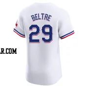 Adrian Beltre Men's Texas Rangers White Elite Home Jersey