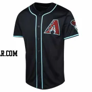 Adrian Del Castillo Youth Arizona Diamondbacks Black Limited Alternate Jersey