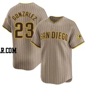 Adrian Gonzalez Men's San Diego Padres Limited Tan Alternate Jersey