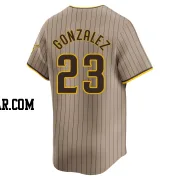 Adrian Gonzalez Men's San Diego Padres Limited Tan Alternate Jersey