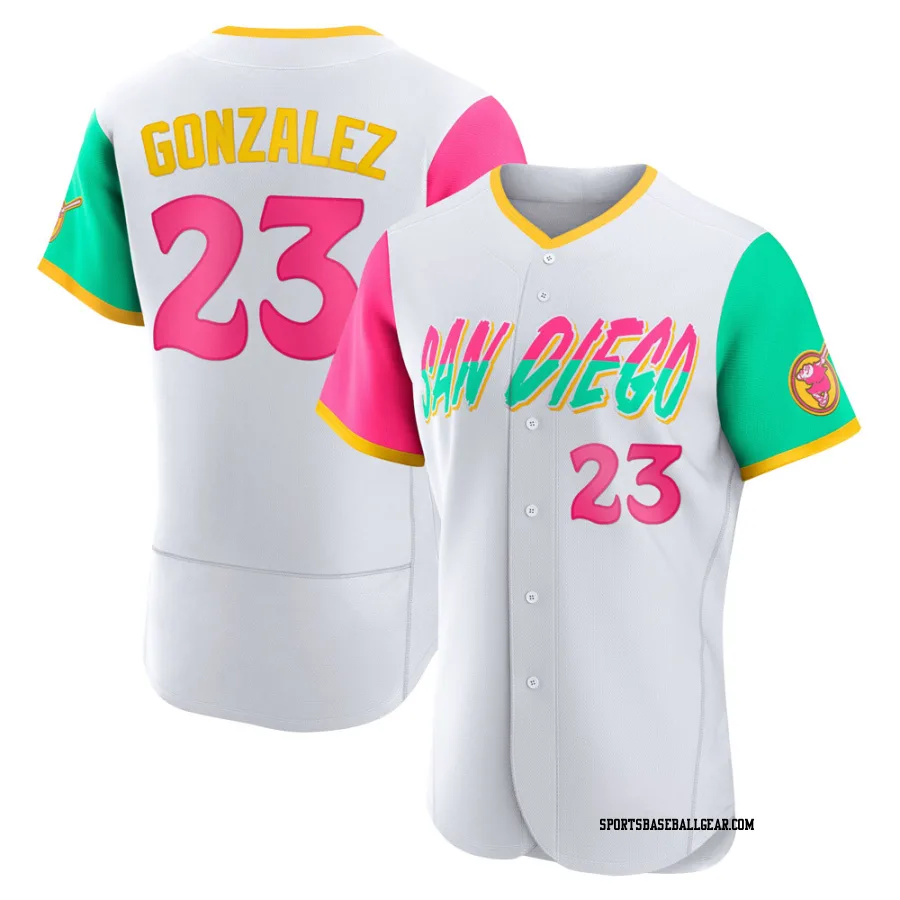 Adrian Gonzalez Men's San Diego Padres White Authentic 2022 City Connect Jersey