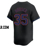 Adrian Houser Men's New York Mets Black Limited Alternate Jersey