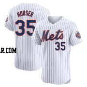 Adrian Houser Men's New York Mets White Elite Home Jersey