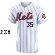 Adrian Houser Men's New York Mets White Elite Home Jersey