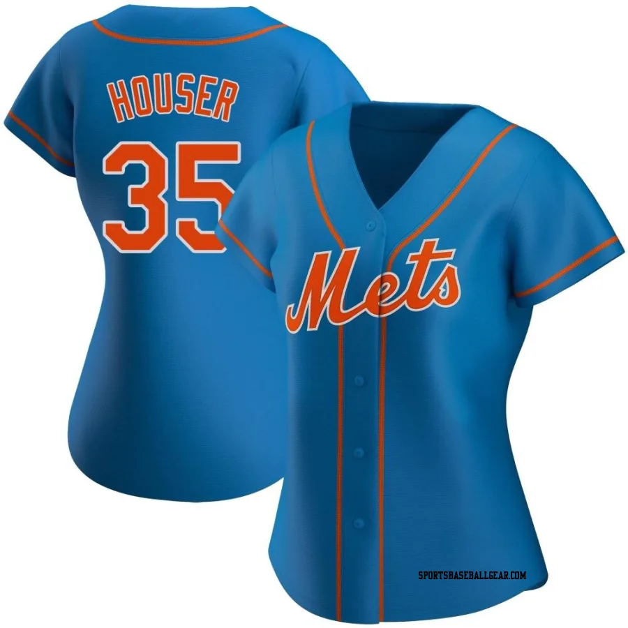 Adrian Houser Women's New York Mets Royal Authentic Alternate Jersey