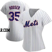 Adrian Houser Women's New York Mets White Authentic Home Jersey