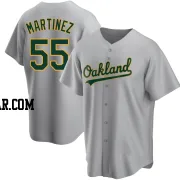 Adrian Martinez Men's Oakland Athletics Gray Replica Road Jersey