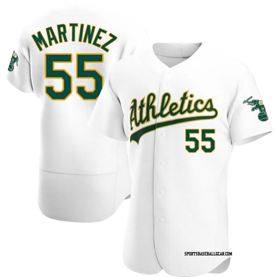 Adrian Martinez Men's Oakland Athletics White Authentic Home Jersey