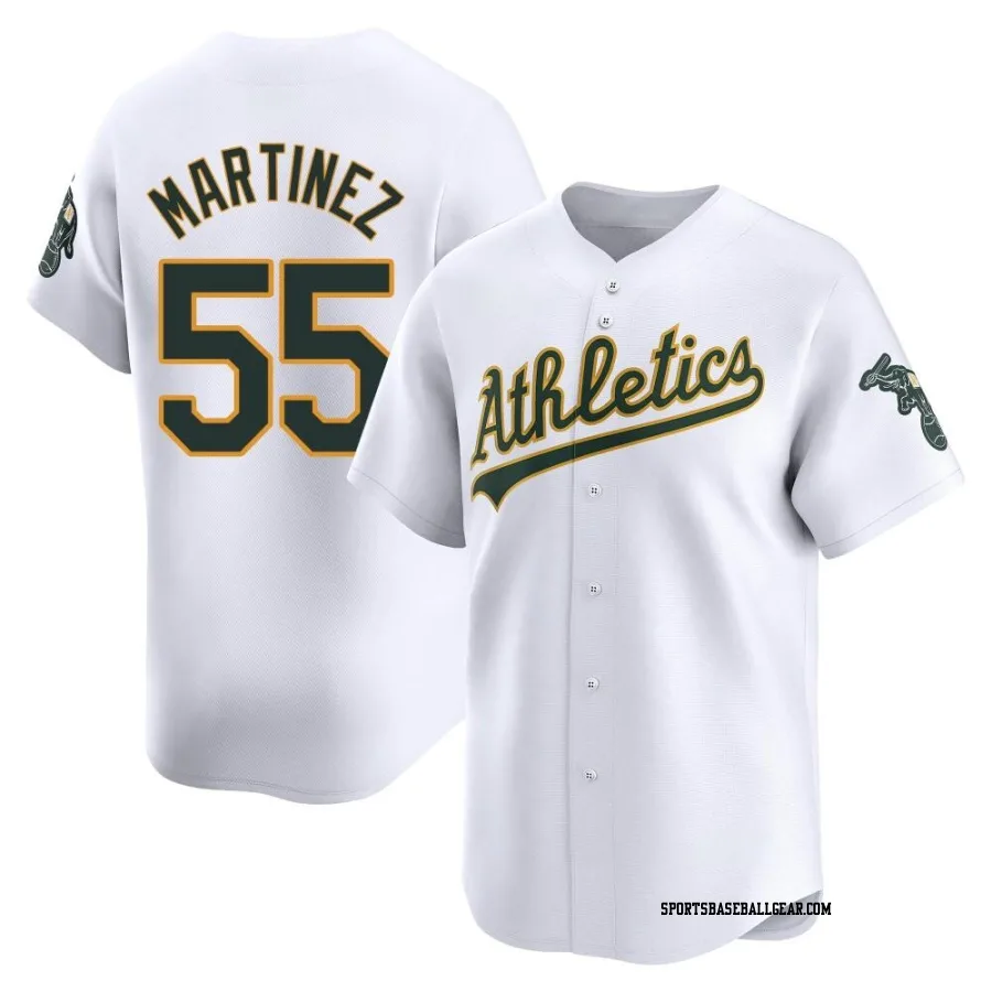 Adrian Martinez Men's Oakland Athletics White Limited Home Jersey