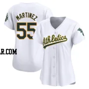 Adrian Martinez Women's Oakland Athletics White Limited Home Jersey