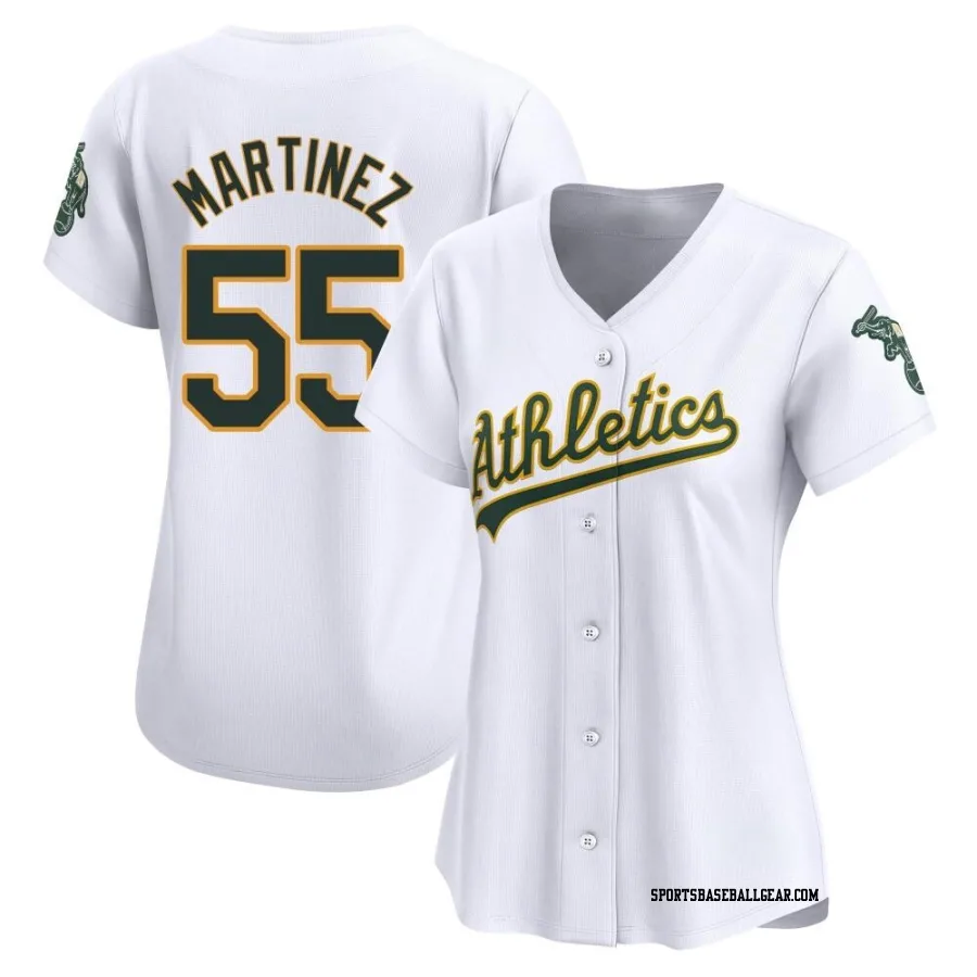 Adrian Martinez Women's Oakland Athletics White Limited Home Jersey