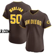 Adrian Morejon Men's San Diego Padres Brown Elite Road Vapor Premier Jersey