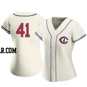 Adrian Sampson Women's Chicago Cubs Cream Authentic 2022 Field Of Dreams Jersey