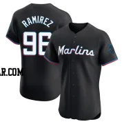 Agustin Ramirez Men's Miami Marlins Black Elite Alternate Vapor Premier Jersey